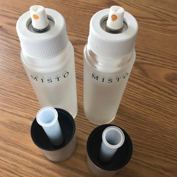 Oil & vinegar spray mister bottle set - Picture 3 of 5